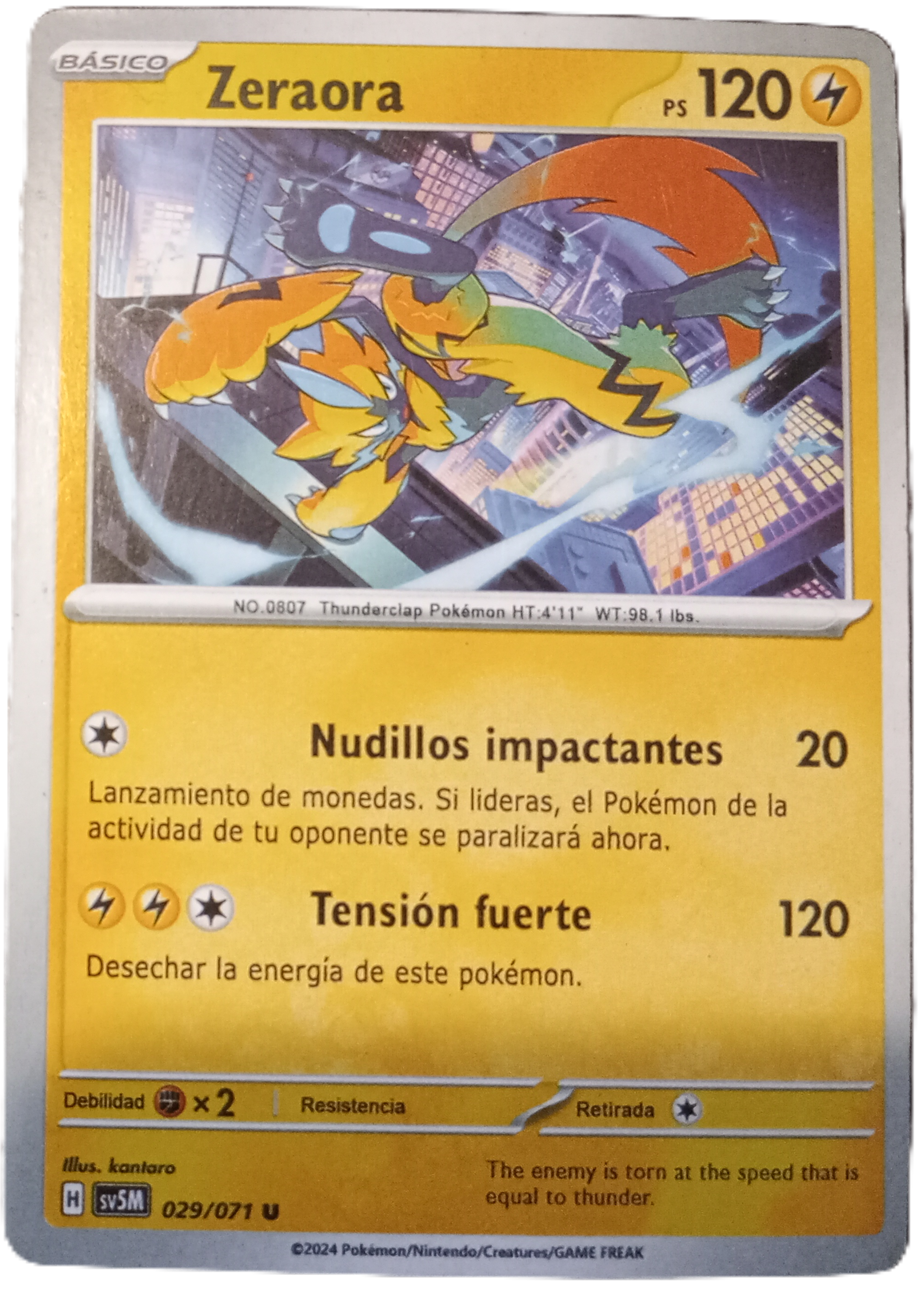 ZeraoraPhysicalCard
